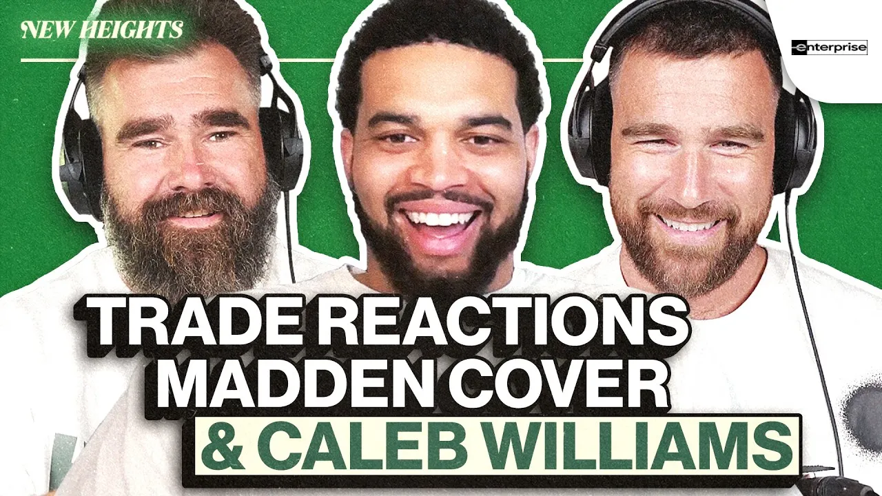 Myles & AJ Trade Winners, Caleb Williams on Madden Cover & Shirtless Ben Johnson | EP 194