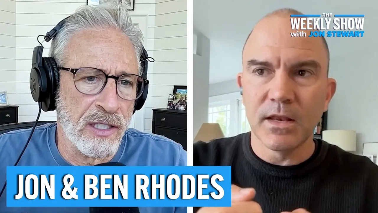 Ben Rhodes On the War In Iran & US Foreign Policy | The Weekly Show with Jon Stewart