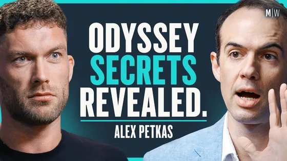 Alex Petkas says The Odyssey is about the collapse of the patriarchy and how violence restores it